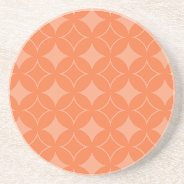 Orange shippo coaster (Front)