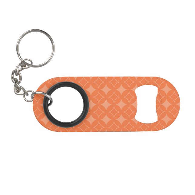 Orange shippo keychain bottle opener (Front (Horizontal))