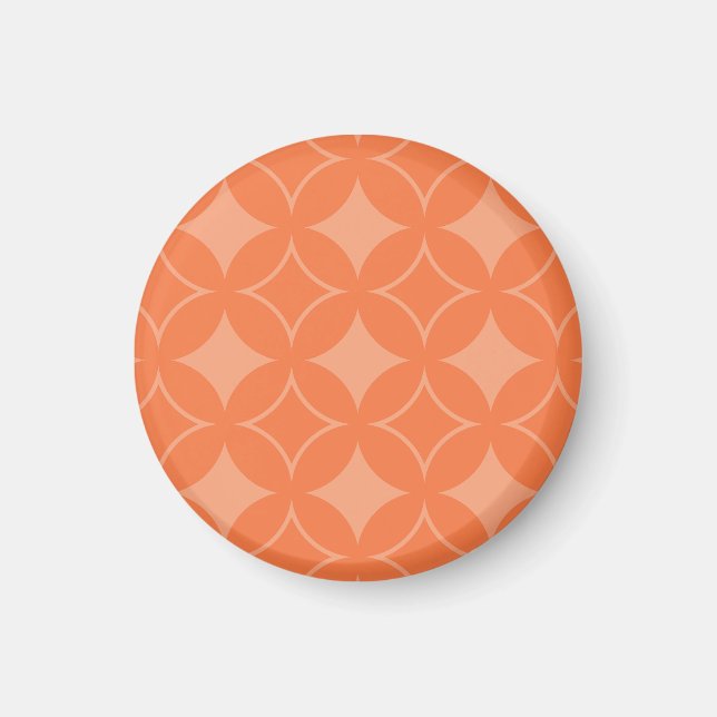 Orange shippo magnet (Front)
