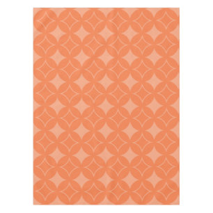 Orange shippo tablecloth
