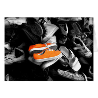Orange Shoes Cards