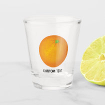 Orange Shot Glass