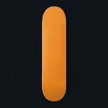 Orange Skateboard<br><div class="desc">Orange Color Skateboard. Plain color orange skate deck. Solid Color Orange.</div>