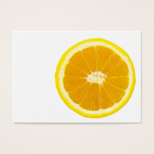 orange slice business cards