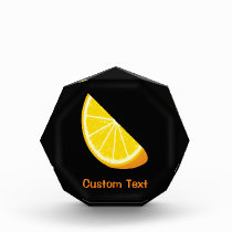 Orange Slice Acrylic Award