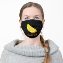 Orange Slice Adult Cloth Face Mask