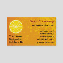 Orange Slice Business Card
