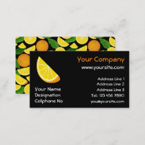 Orange Slice Business Card