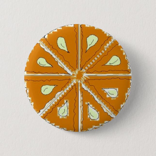 Orange Slice Button (Front)