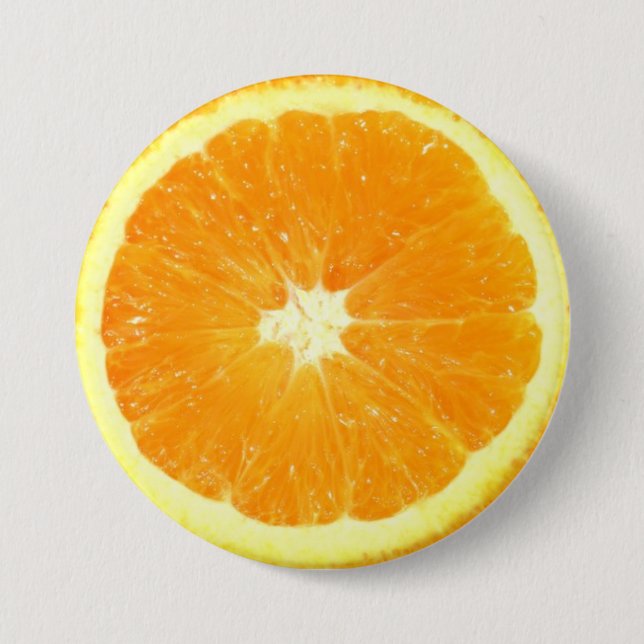 Orange Slice Button (Front)