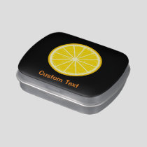 Orange Slice Candy Tin