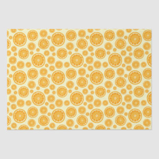 Orange Slice Citrus Fruit Tissue Paper