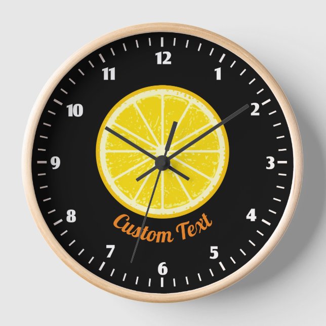 Orange Slice Clock (Front)
