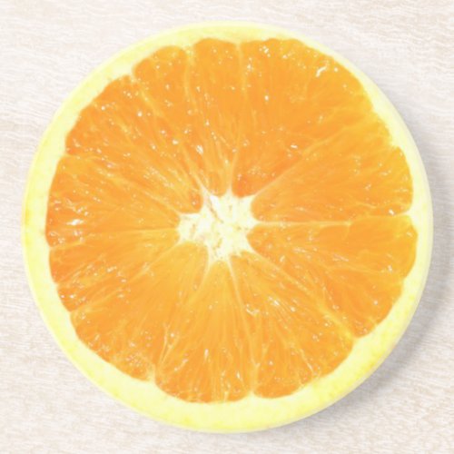 Orange Slice Drink Coaster