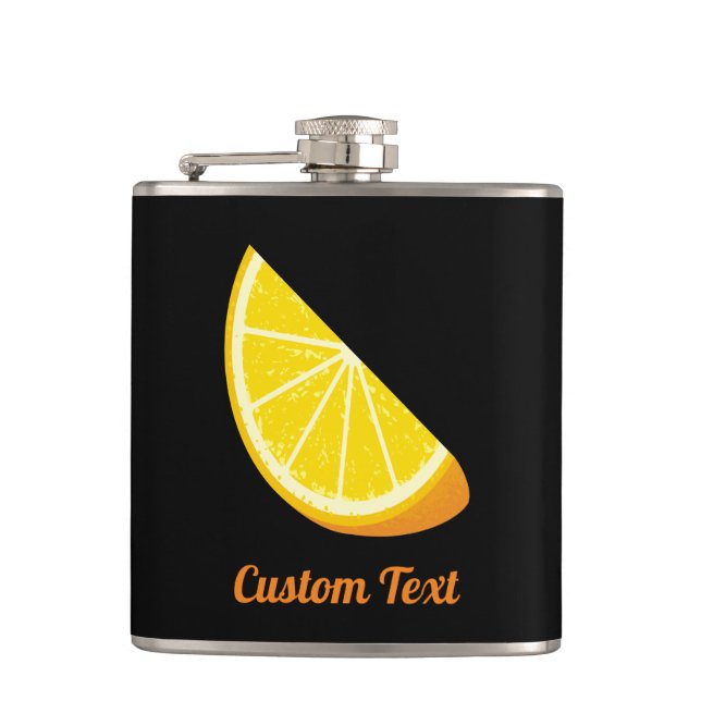 Orange Slice Flask (Front)