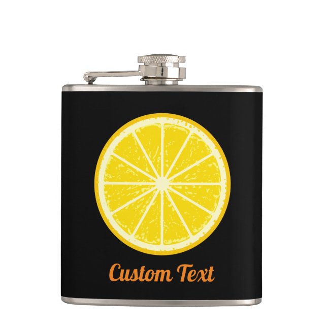 Orange Slice Flask (Front)