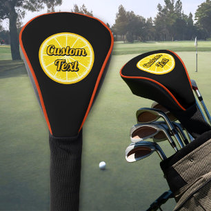 Orange Slice Golf Head Cover