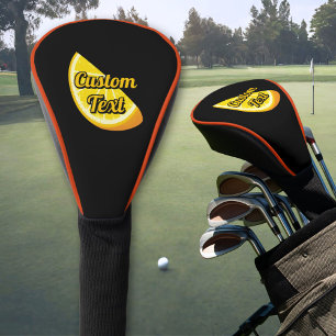 Orange Slice Golf Head Cover