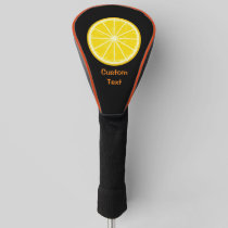 Orange Slice Golf Head Cover