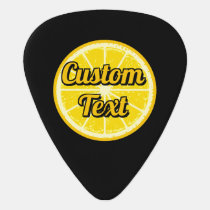 Orange Slice Guitar Pick