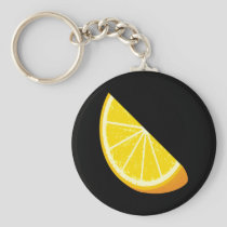 Orange Slice Keychain