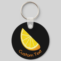 Orange Slice Keychain