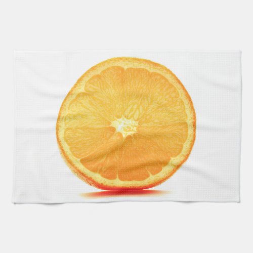 Orange Slice  Kitchen Towel