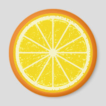 Orange Slice Magnet