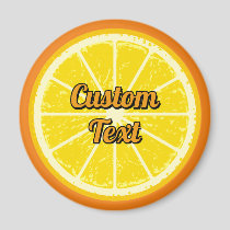 Orange Slice Magnet