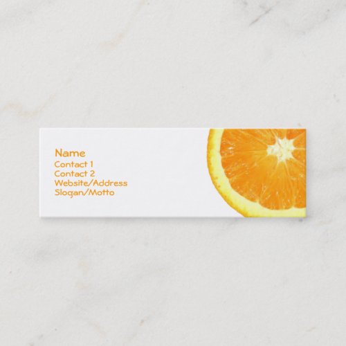 Orange Slice Business Cards