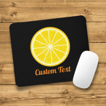Orange Slice Mouse Pad