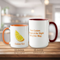 Orange Slice Mug