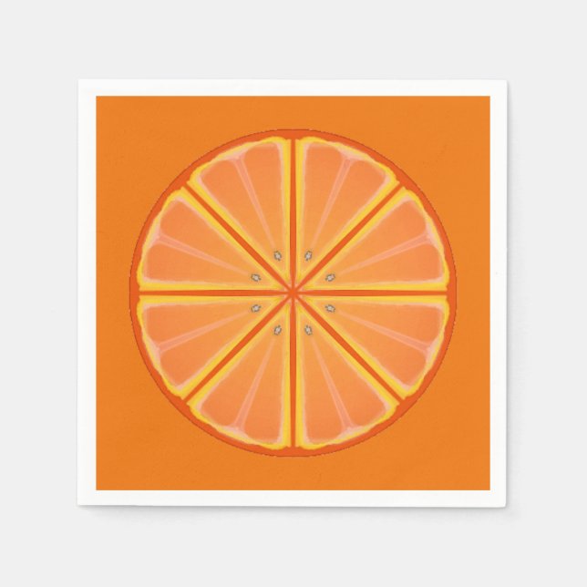 Orange Slice Napkins (Front)