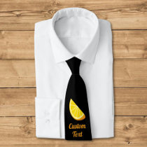 Orange Slice Neck Tie