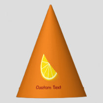 Orange Slice Party Hat