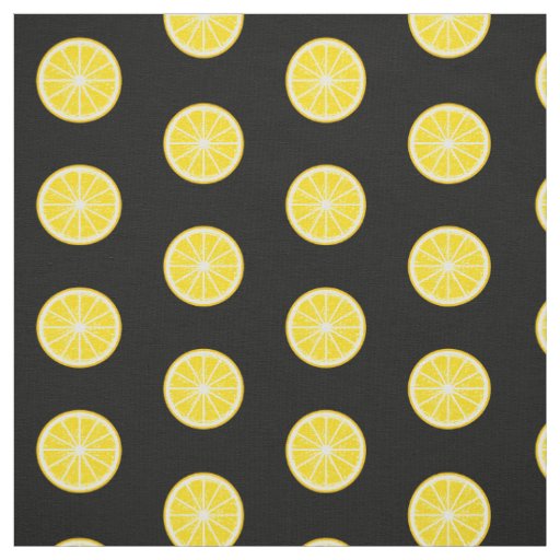 Orange Slice Pattern Fabric