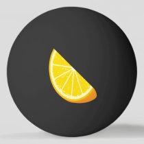 Orange Slice Ping Pong Ball