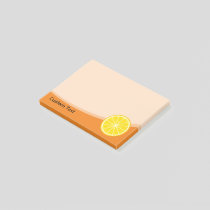 Orange Slice Post-it Notes