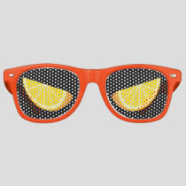 Orange Slice Retro Sunglasses