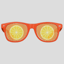 Orange Slice Retro Sunglasses