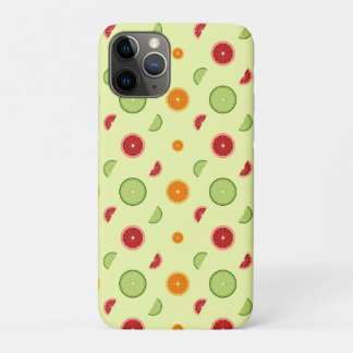 Orange Slice Seamless Pattern iPhone 11 Pro Case