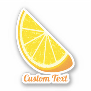 Orange Slice Sticker
