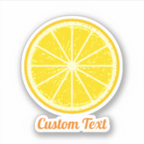 Orange Slice Sticker