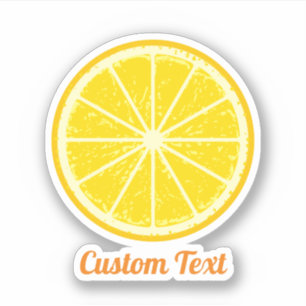 Orange Slice Sticker