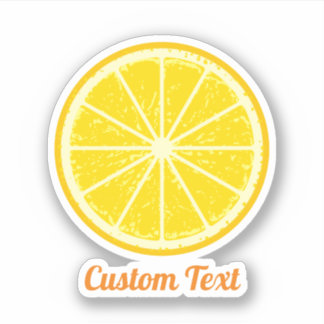 Orange Slice Sticker