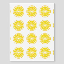 Orange Slice Temporary Tattoos