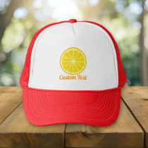 Orange Slice Trucker Hat