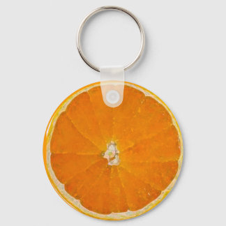 Orange Slice Watercolor - Key Chain