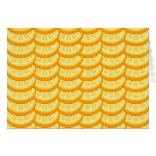 Orange Slices Card (Front Horizontal)