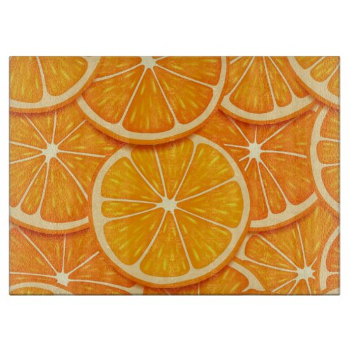 Orange Slices Cutting Board